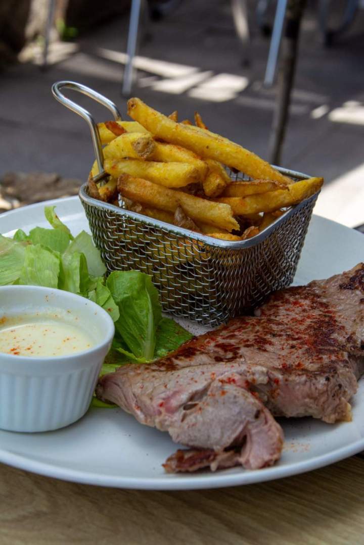 Steak frites Limoges