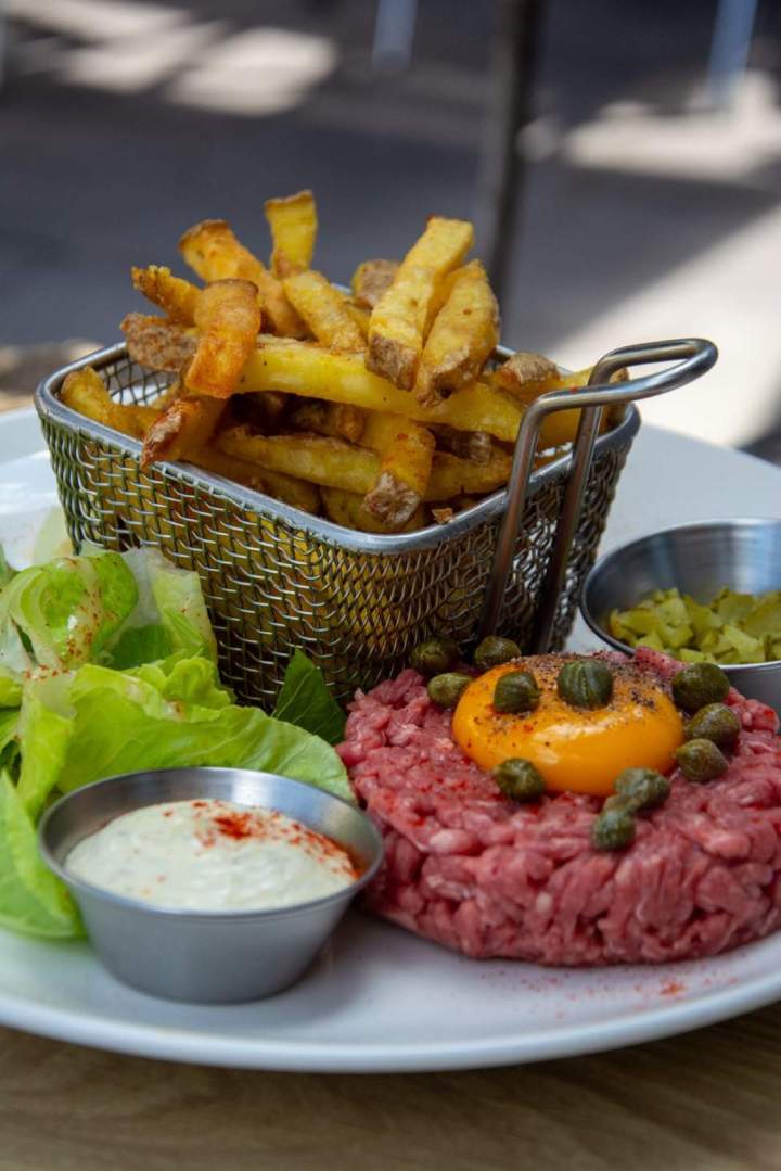 Tartare et frites Limoges