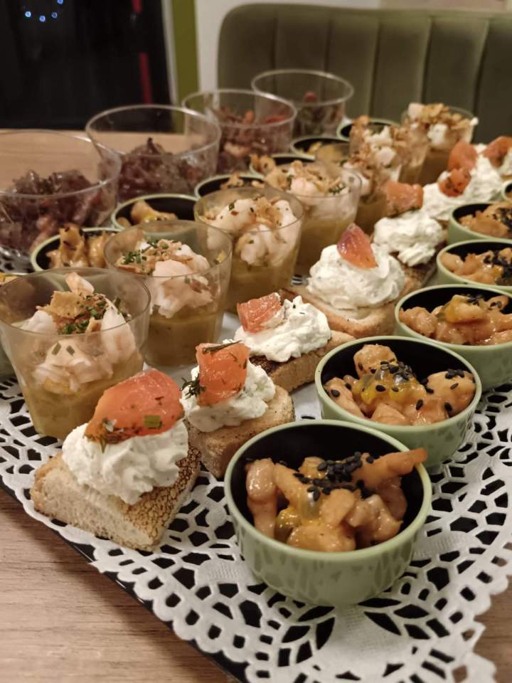 Plateau d’amuse‑bouches Limoges