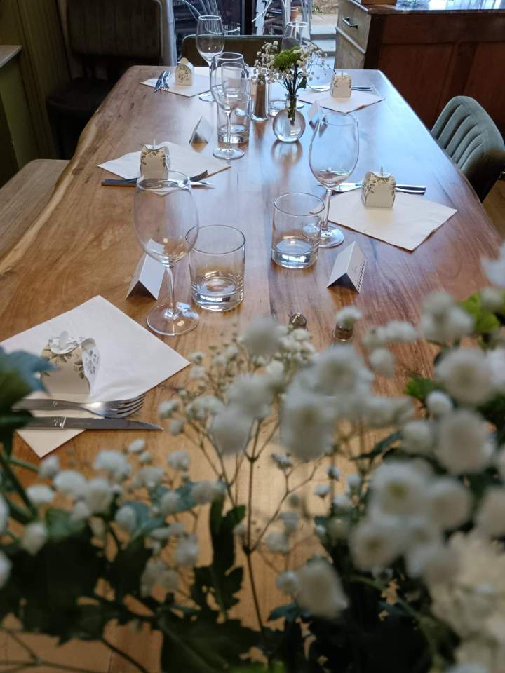 Décoration table sur mesure Limoges